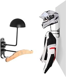 Motorcycle Helmet Holder Wall Hanging Helmet Motorcycle Wall Hat Holder