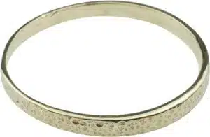 Bronze 8th Wedding Anniversary Bangle - Solid Traditional Quality Bronze 8 Year Him and Her