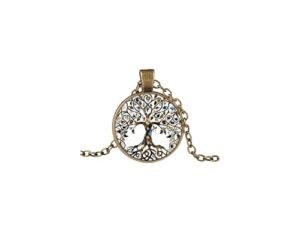 Tree of Life Pendant Necklace (Bronze Finish)