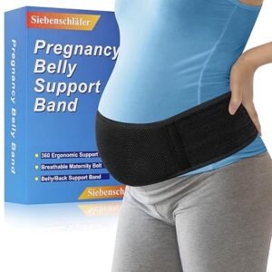 Belly Bands for Pregnant Women Maternity Support Belt Pregnancy Belly Support Band - Pregnancy Must Haves Pelvic Support Bands Belly Band - Relieve Abdomen, Waist, Back, Pelvic & Hip Pain Breathable - Adjustable