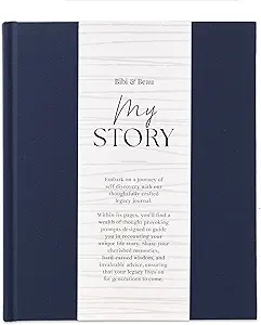 Bibi & Beau Legacy Book, Grandma Story Journal, My Life Story Journal, Dad Legacy Journal, Keepsake Journal, Grandma Book To Fill Out, Grandma Journal